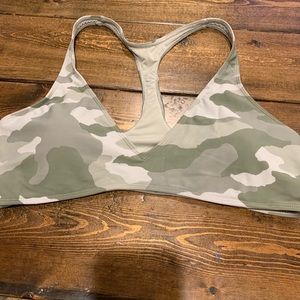 Camo bikini top